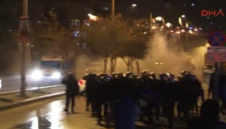 Ankarada polis müdahalesi Ankarada polis müdahalesi