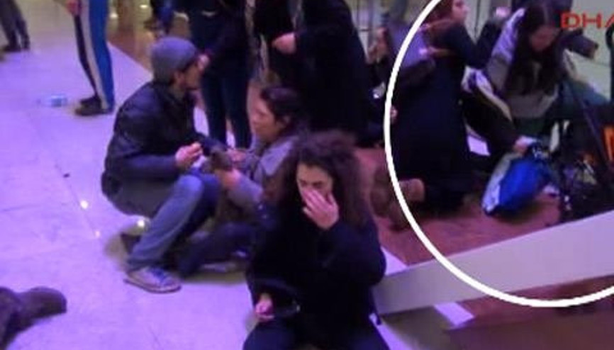 ANKARADA BİBER GAZINDAN KAÇIP BURAYA SIĞINDILAR