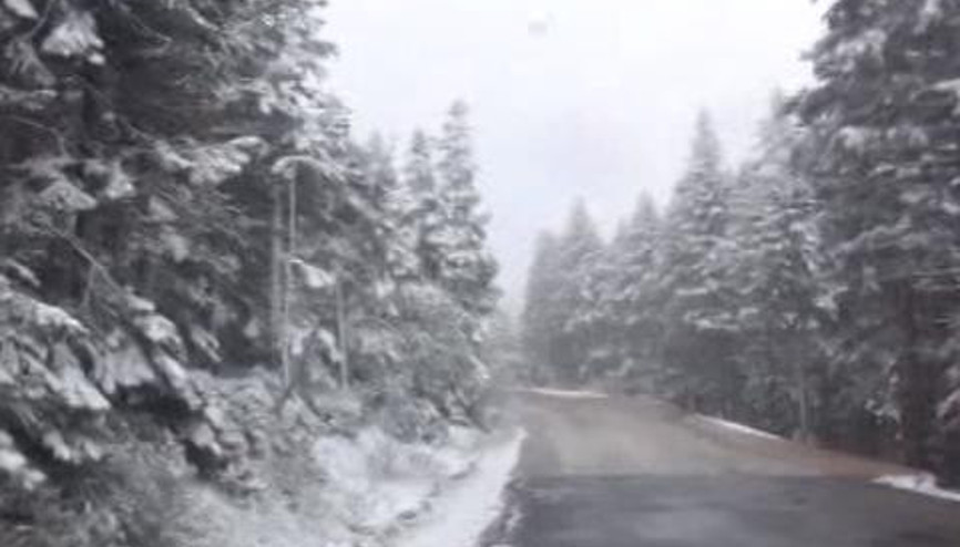 ULUDAĞ A SEZONUN İLK KARI YAĞDI