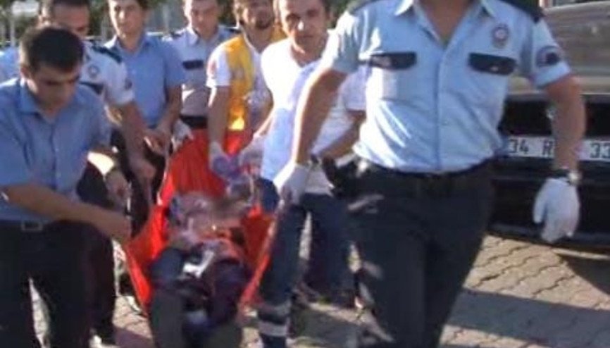 İŞKEMBE SALONUNDA YAN BAKTIN KAVGASI
