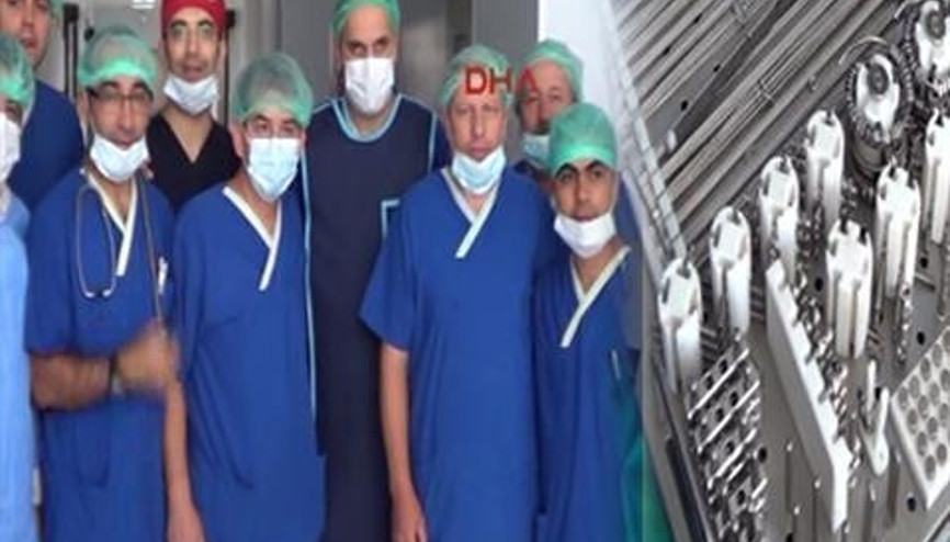 TÜRK MÜHENDİS VE DOKTORLAR ORTAK BİR İLKİ GERÇEKLEŞTİRDİ