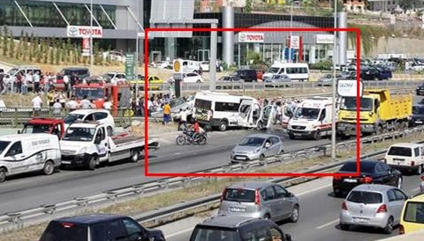 ŞİLE YOLU SAVAŞ ALANINA DÖNDÜ ŞİLE YOLU SAVAŞ ALANINA DÖNDÜ