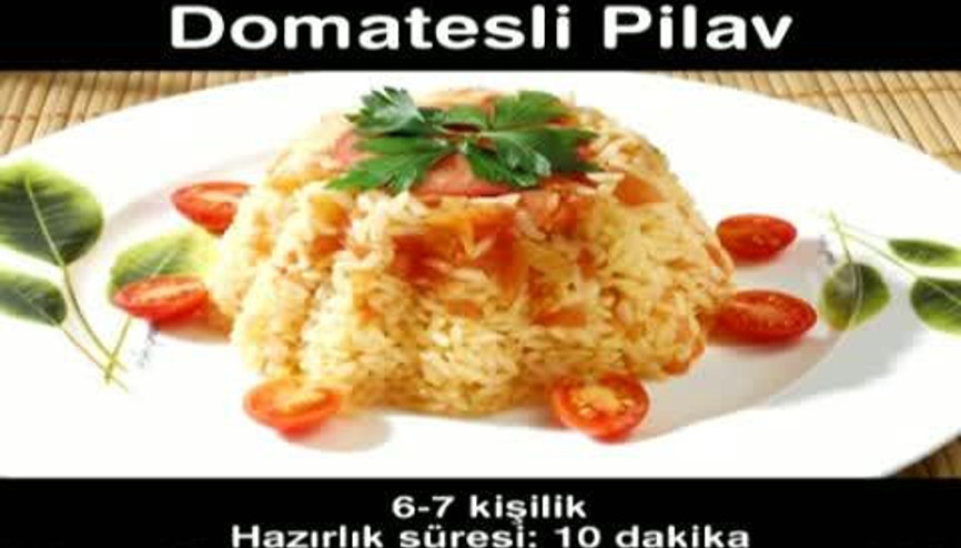 DOMATESLİ PİLAVI