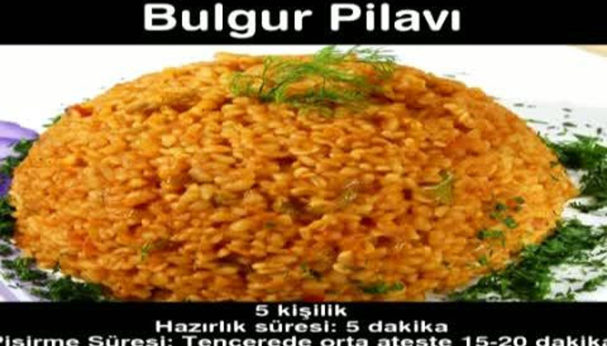 BULGUR PİLAVI