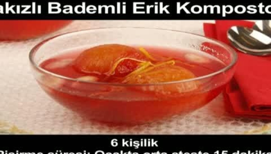 SAKIZLI BADEMLİ ERİK KOMPOSTOSU