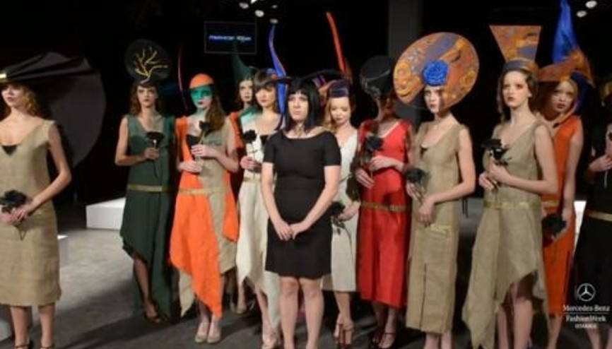 Mercedes Benz Fashion Week İstanbul 2014 Merve Bayındır defilesi