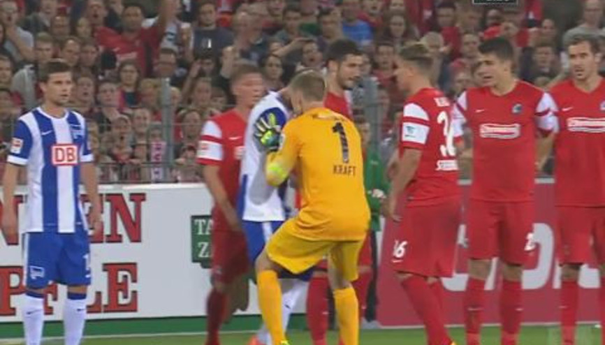 Hertha Berlinnin son dakika savaşı