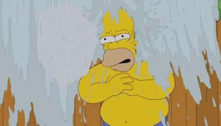 Homer Simpson ALS kampanyasına böyle katıldı