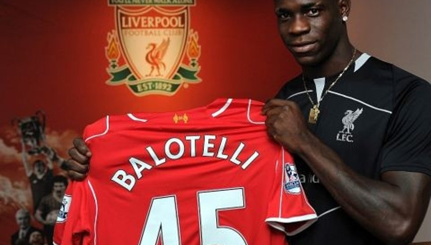 Balotelli Liverpoolda ilk antrenmanında