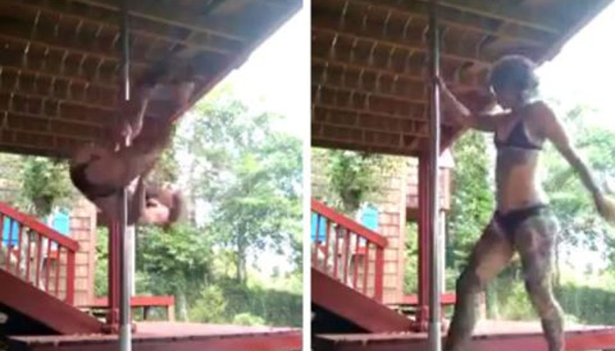 Direk dansı hiç bu kadar havalı olmadı