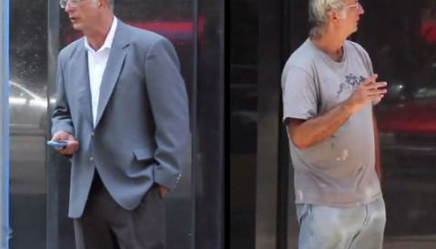 Evsiz adama mı, iş adamına mı para verirsiniz (Sosyal deney)