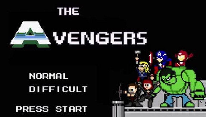 The Avengers 8-Bit olsaydı