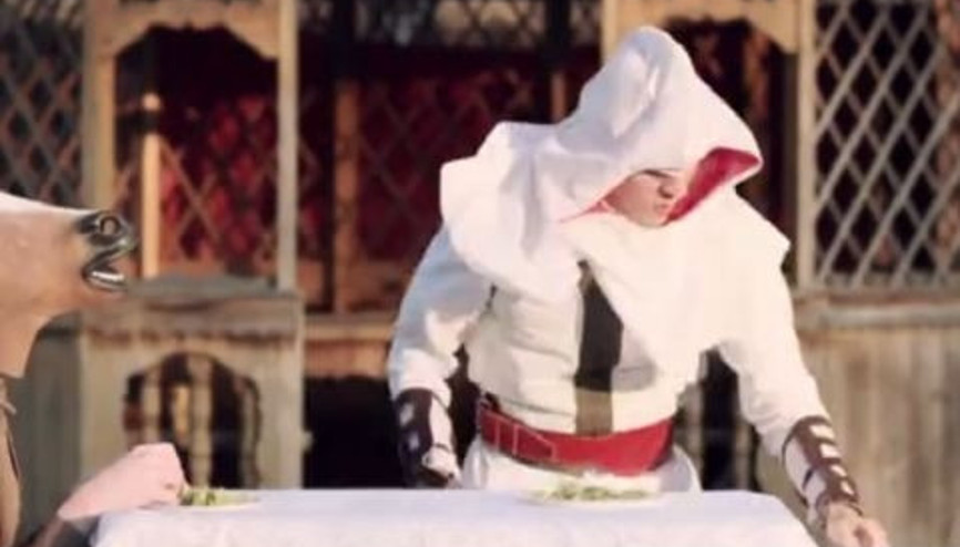 Video oyun karakterleri yemeklerini nasıl yer
