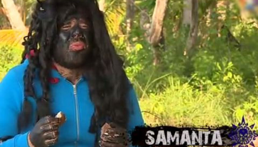 Eser Yenerlerden Samantha taklidi