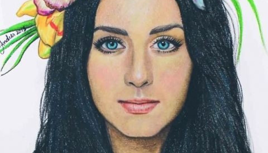 Katy Perrynin Roar görünümünü resmetmek