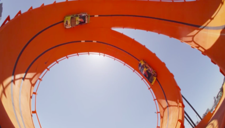 Hot Wheels Çift Takla Dünya Rekoru