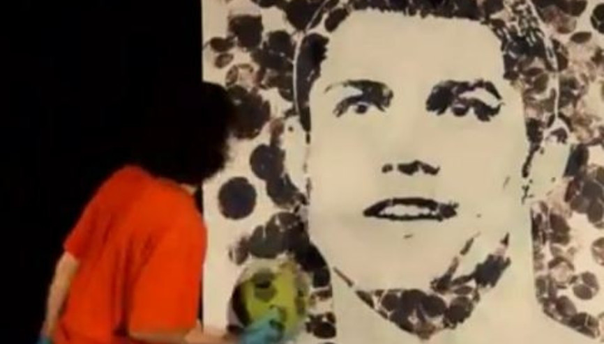 Futbol Topu ile Ronaldo