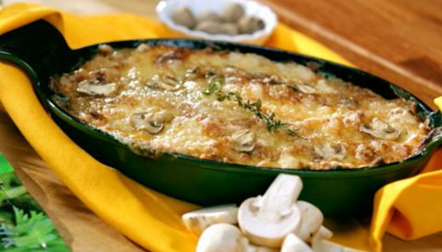 Hazerin Lezzetli Tarifleri - Mantarlı Patates Graten