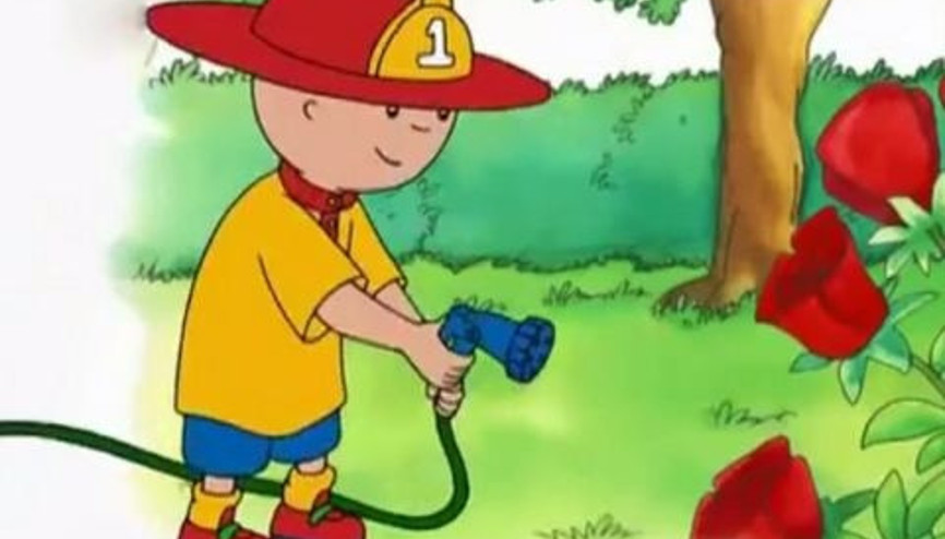 Caillou - İtfaiye Alıştırması