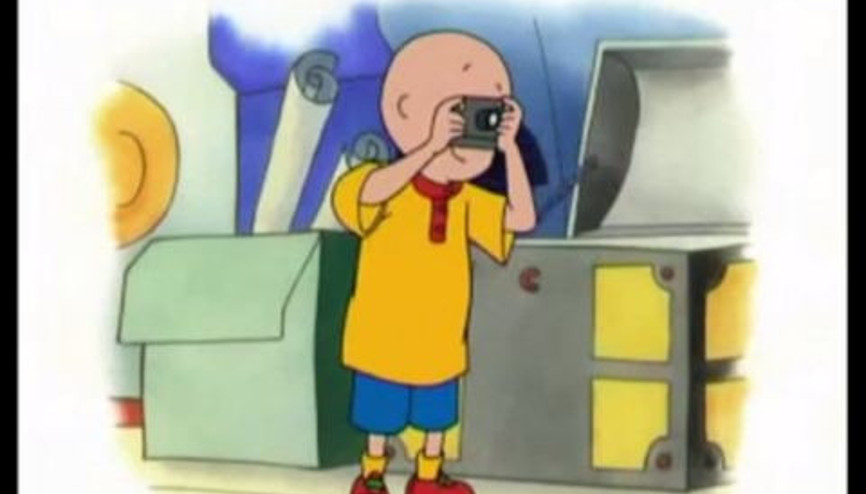 Caillou - Hazine Sandığı