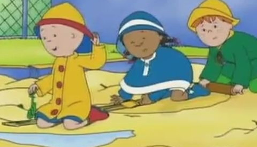 Caillou - Yol Mühendisi