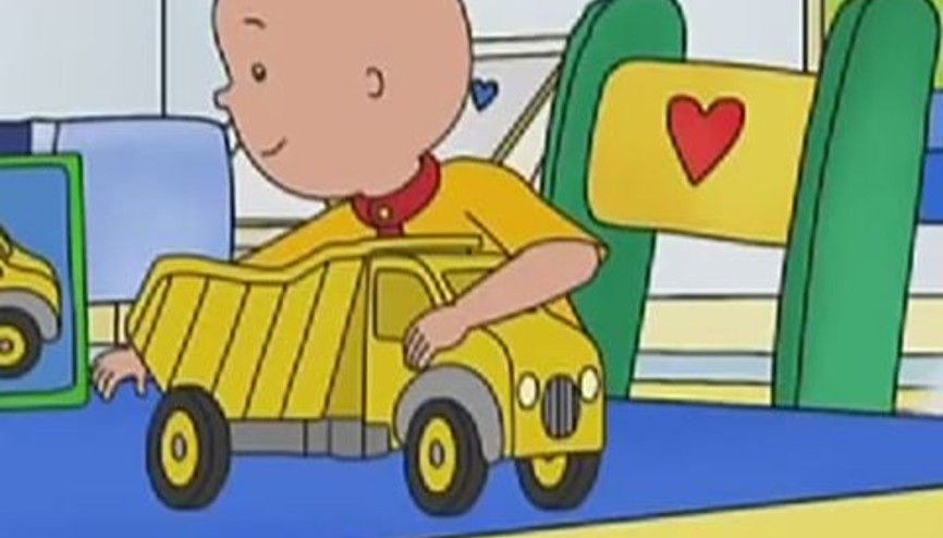 Caillou - Büyük Kazı