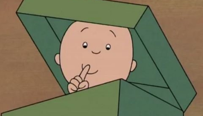 Caillou - Gizli Yer