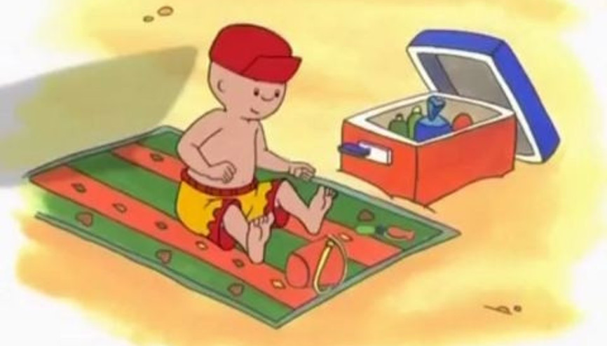Caillou - Plajda