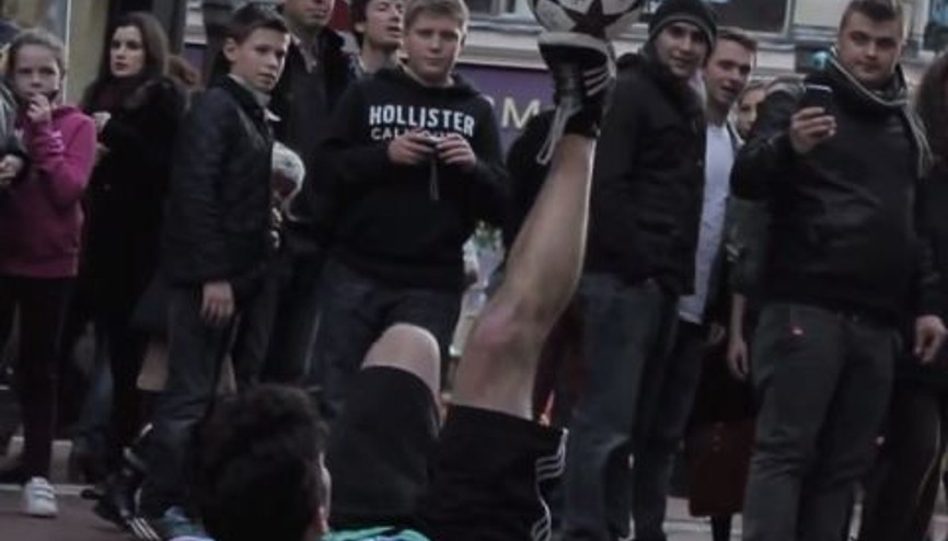 İrlanda Freestyle Futbol Şampiyonundan Harika Şov