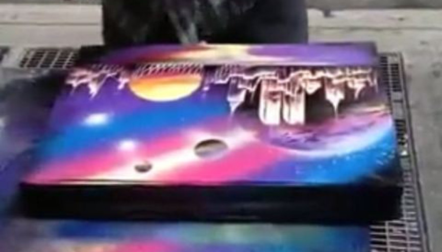 New Yorktaki Sokak Sanatçısı