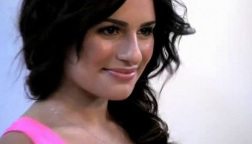 Gleenin Yıldızı Lea Michele ile Çekimdeyiz