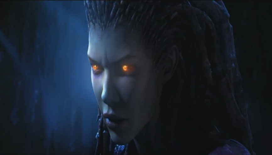 StarCraft 2 - Zeratul vs Kerrigan