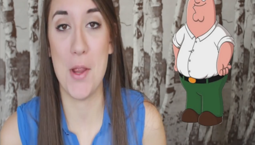 Family Guy Karakterlerini Taklit Eden Kız