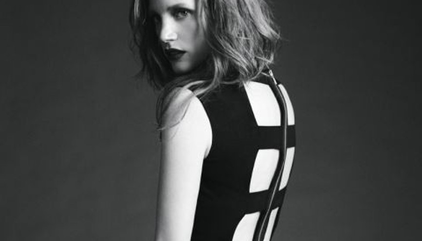 Jessica Chastain ile Çekimdeyiz