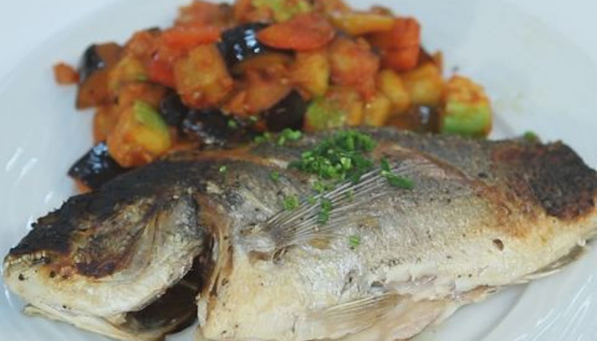 Izgara - Çipura ve Ratatouille