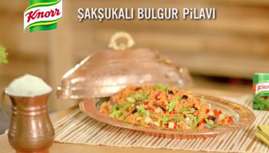 Şakşukalı Bulgur Pilavı