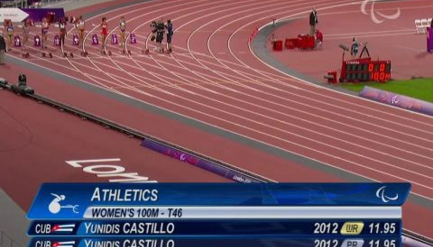 Paralimpik Olimpiyat Oyunları Bayanlar 100m T46 Finali