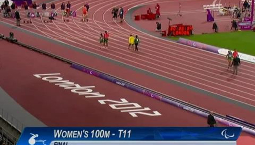 Paralimpik Olimpiyat Oyunları Bayanlar 100m T11 Finali
