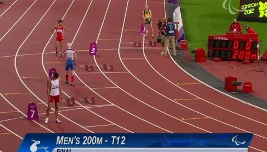 Paralimpik Olimpiyat Oyunları Erkekler 200m Final Koşusu
