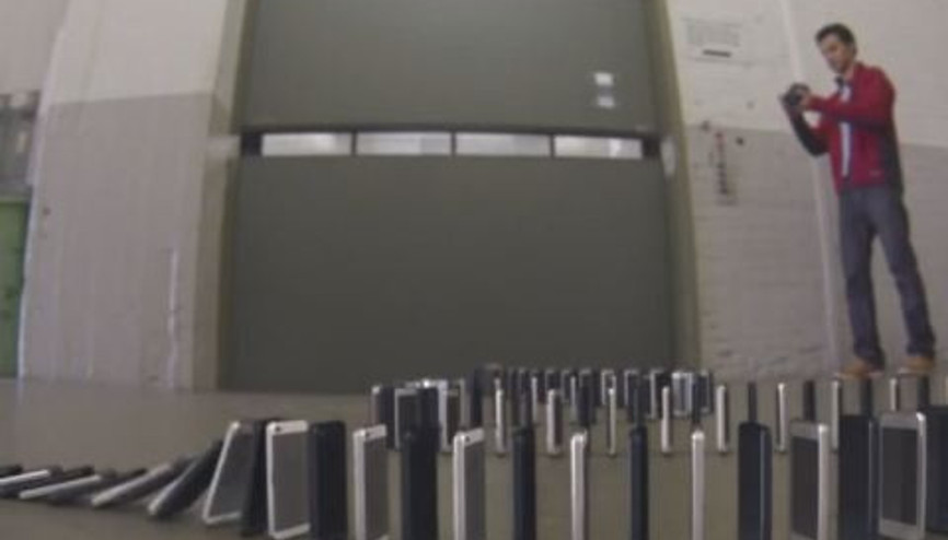 10.000 Iphone 5 ile Domino Şovu