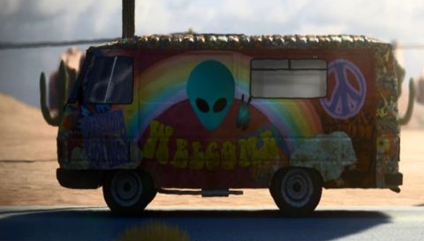 Otostop Çeken Uzaylı