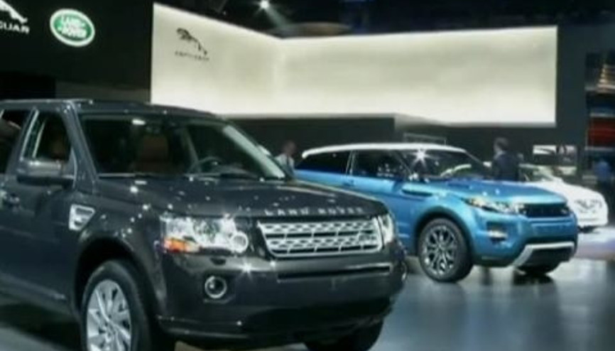 Jaguar ve Land Rover Standı Los Angeles Otomobil Fuarı 2012