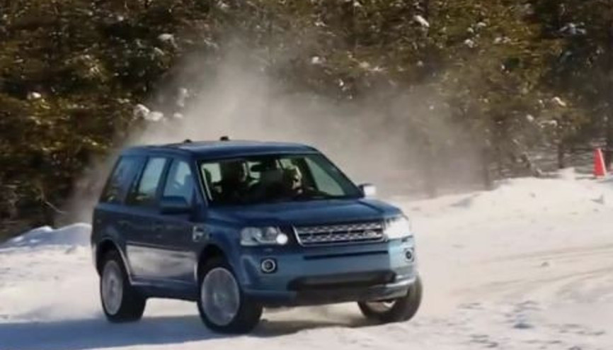 Land Rover Freelander 2 Kar Şürüşü