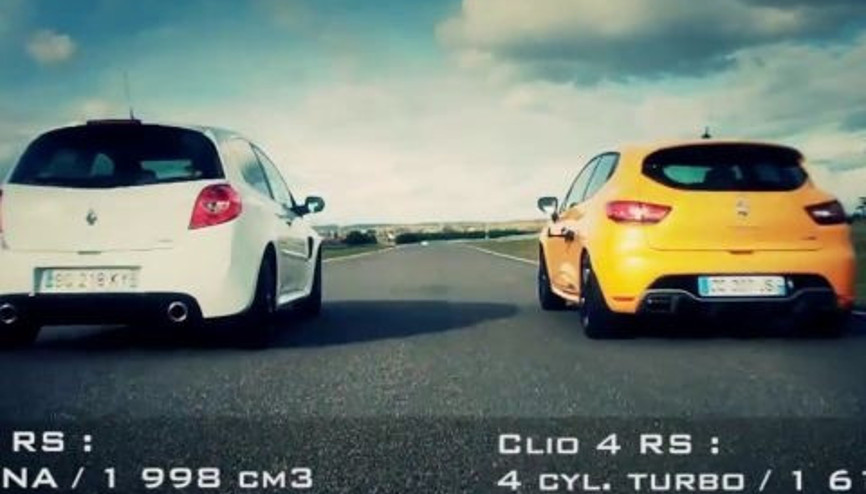 Renault Clio 4 RS Clio 3 RSe Karşı