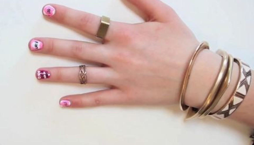 Sevgililer Gününde Muhteşem Tırnaklar