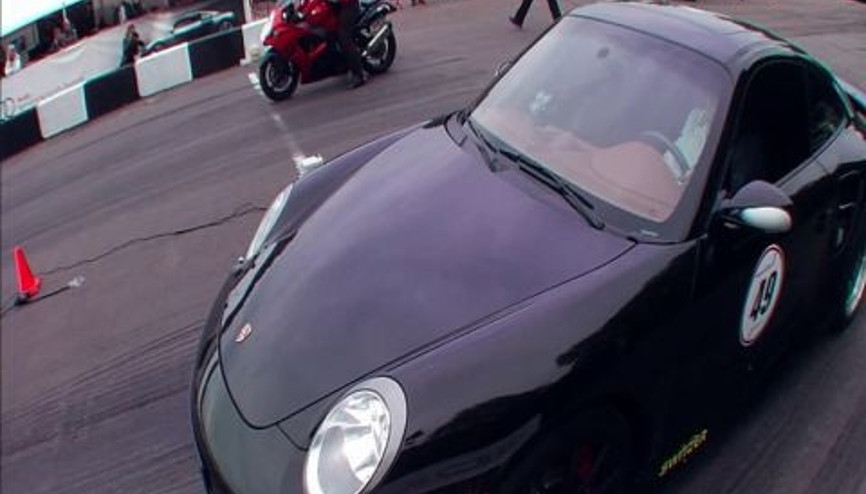 Suzuki GSX1300 Porsche 911e Karşı