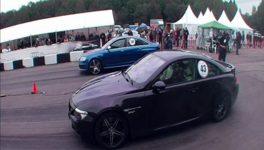 BMW M6 ASR Audi RS6 Evoteche Karşı