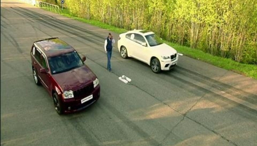 Jeep SRT-8 BMW X6M Hamann’a Karşı