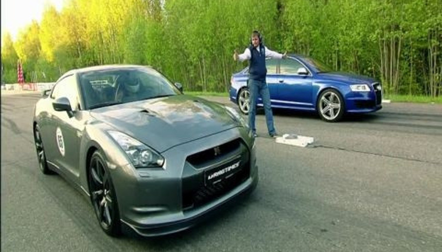 Audi RS6 Nissan GT-R’a Karşı