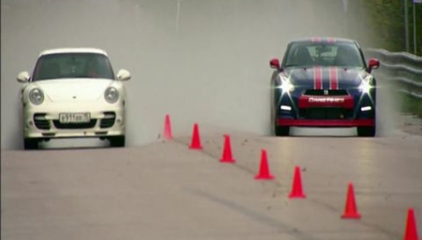 Nissan GT-R Porsche 911 Turbo S’e Karşı